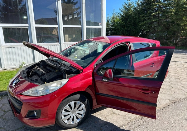 Peugeot 207 cena 14500 przebieg: 169000, rok produkcji 2010 z Olsztyn małe 407